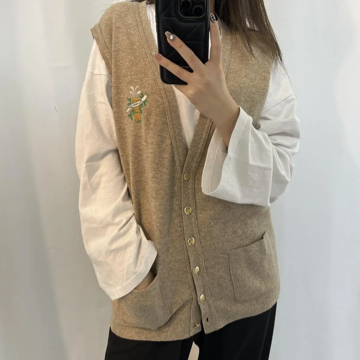 BURBERRY knit vest